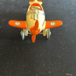 Golden Wheel Collector Edition Orange and Beige Pedal Car Airplane